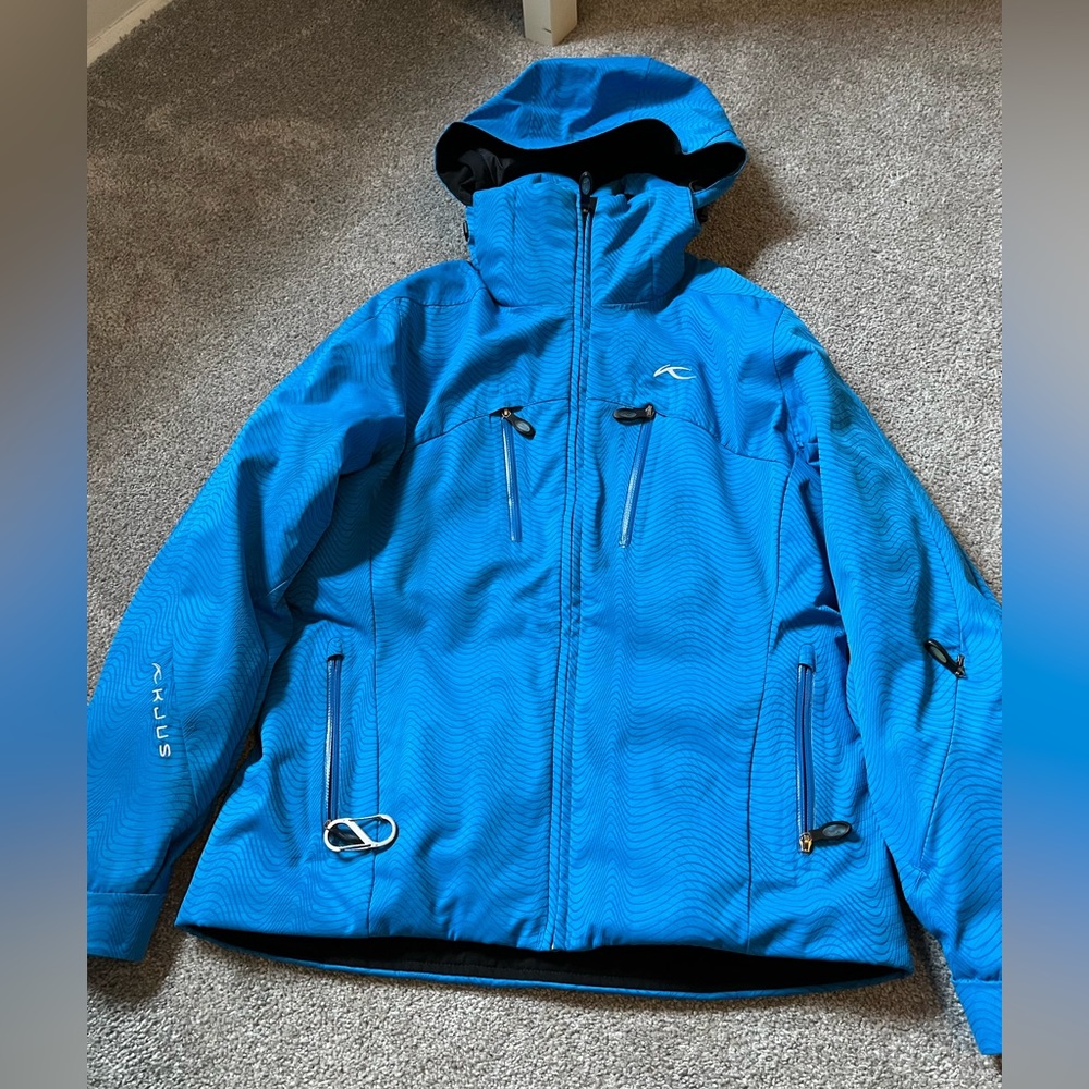 New Men’s KJUS Blue Ski Jacket sz XS